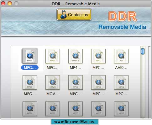 Screenshot of Recover Mac USB Media